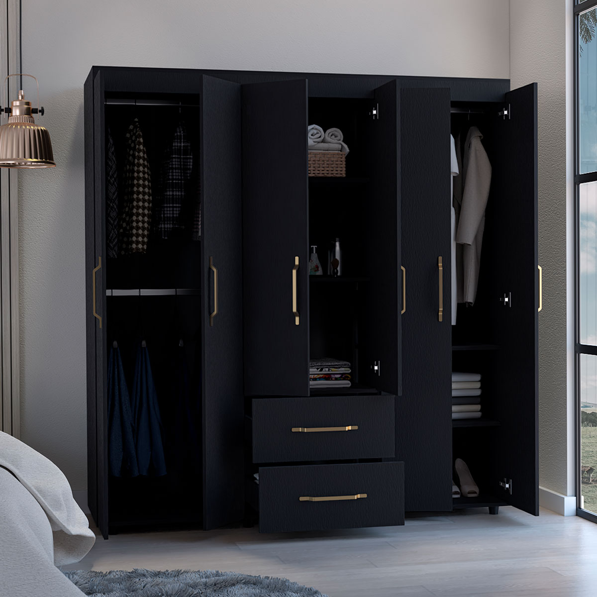 Closet Bariloche Golden - RTA Muebles